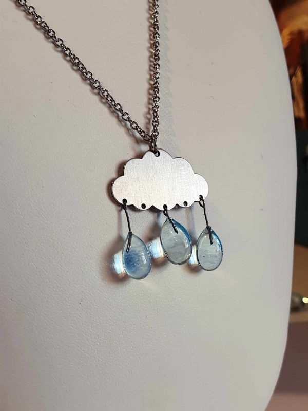 collier-nuage-gouttes-de-pluie-en-verre-de-Murano