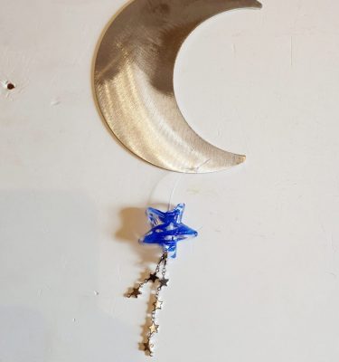 suspension-lune-avec-etoile-decoration-de-noel-lune-verre-de-murano