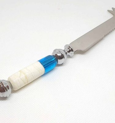Couteau-à-fromage-raffiné-en-verre-de-Murano