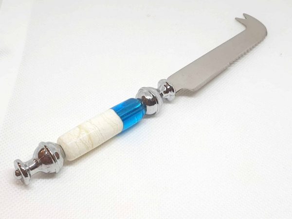 Couteau-à-fromage-raffiné-en-verre-de-Murano