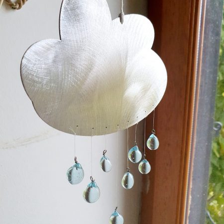 suspension-nuage-de-pluie-gouttes-en-verre-de-murano